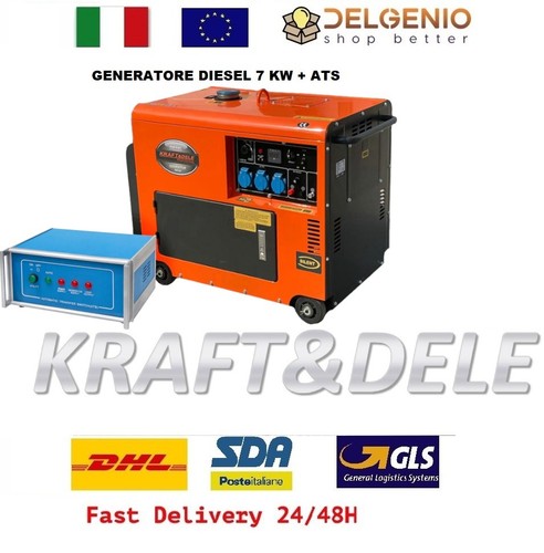 Generatore corrente diesel - generatore, di